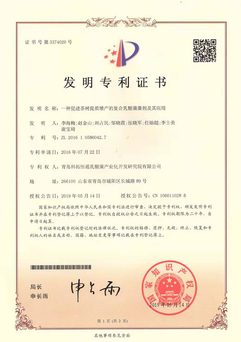 一種促進草莓生長的復合乳酸菌菌劑及其應用