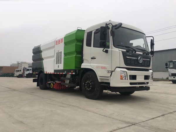 東風天錦洗掃車